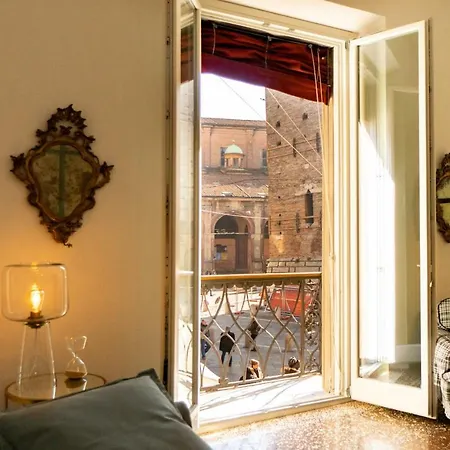 Asinelli Suite, Privilegiata Vista Sulle Due Torri Bolonya